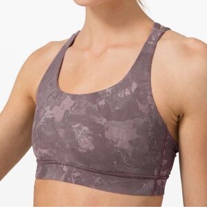 Energy Racerback Sports Bra with Moisture-Wicking Fabric